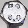 8:8 Grade High Tensile Bolt Head Stamp